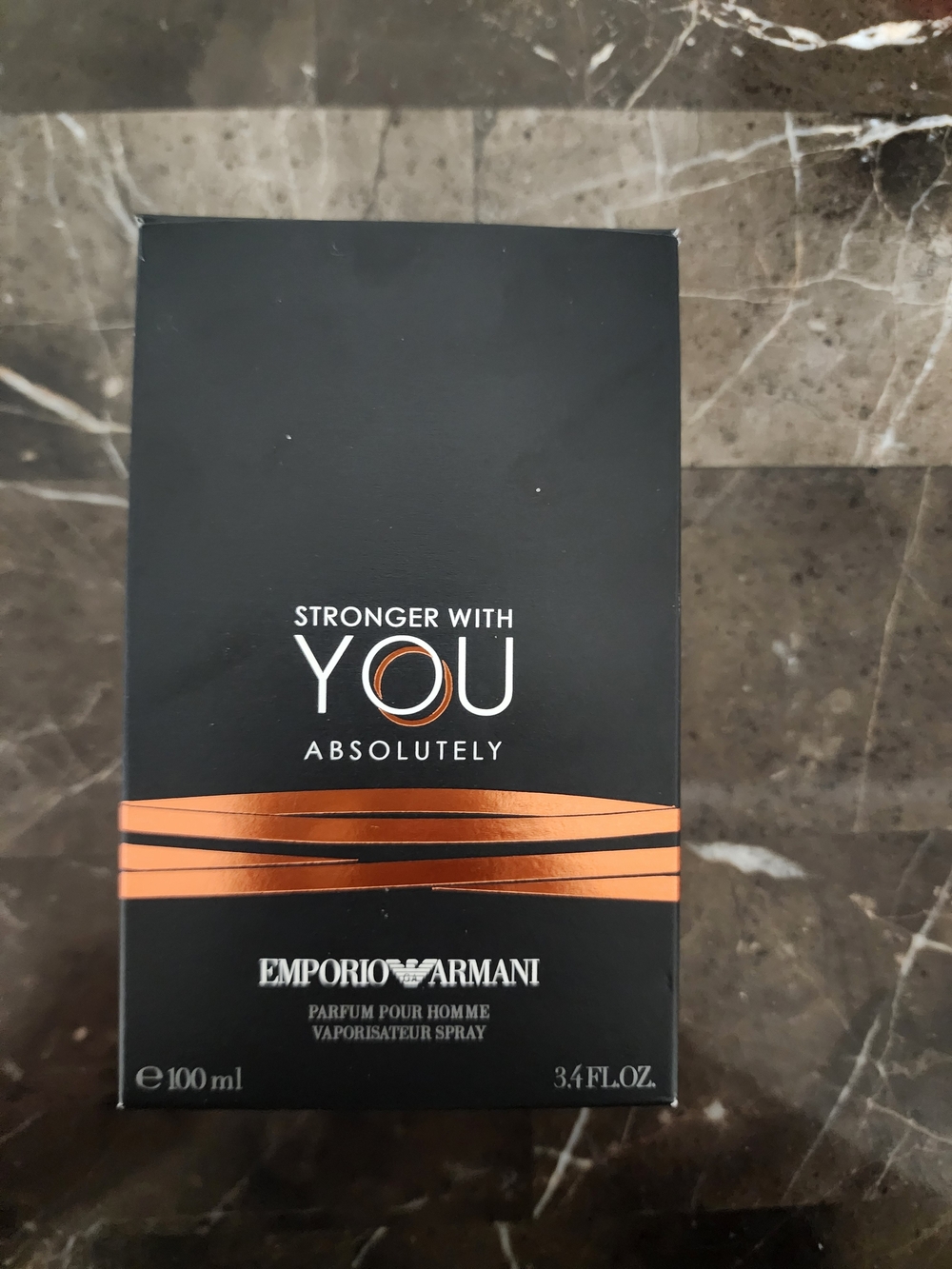 Emporio Armani Stronger With You Absolutely - Black & Copper 100ML New